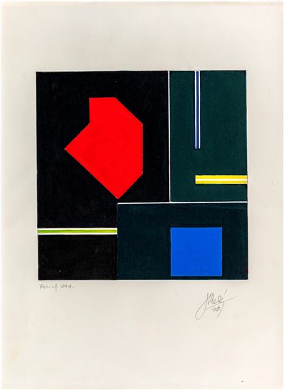 Relief 298 by Juan Melé, 1990