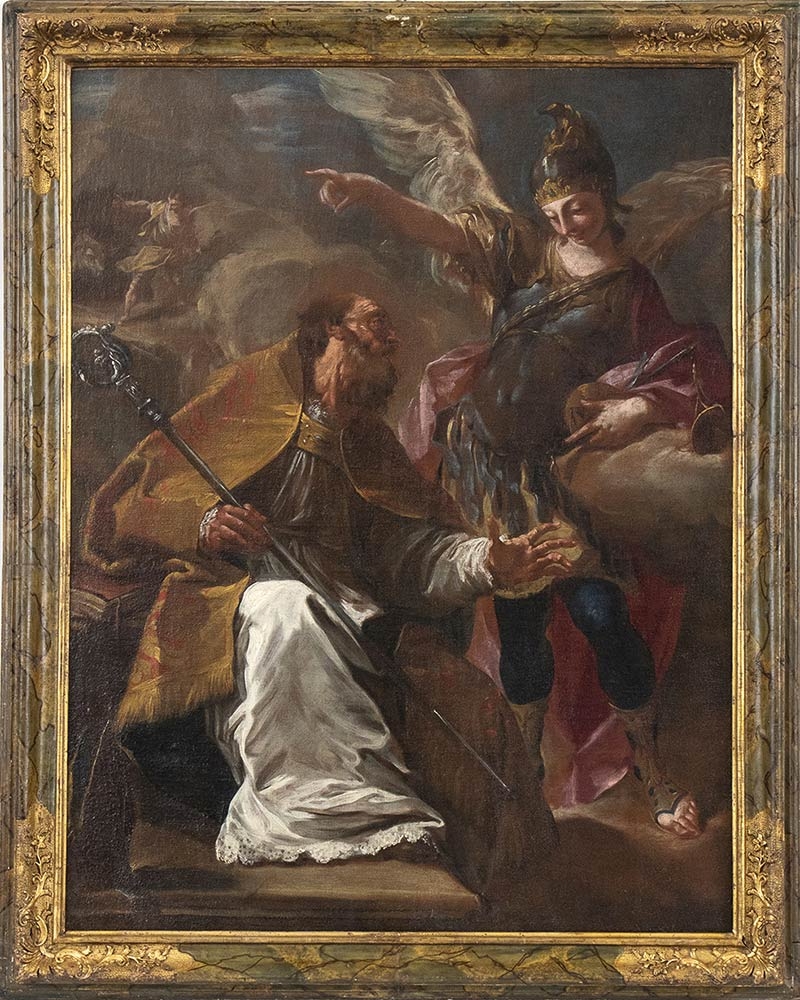 Giovanni Battista Pittoni, the Younger | Apparition of the archangel ...