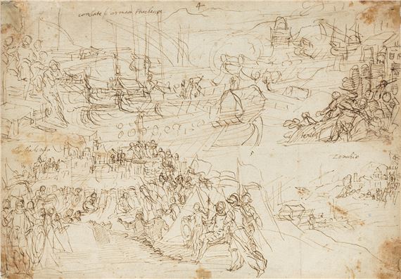 Venetian School, 16th Century | The tomb of Giorgio Cavalli (1642 ...