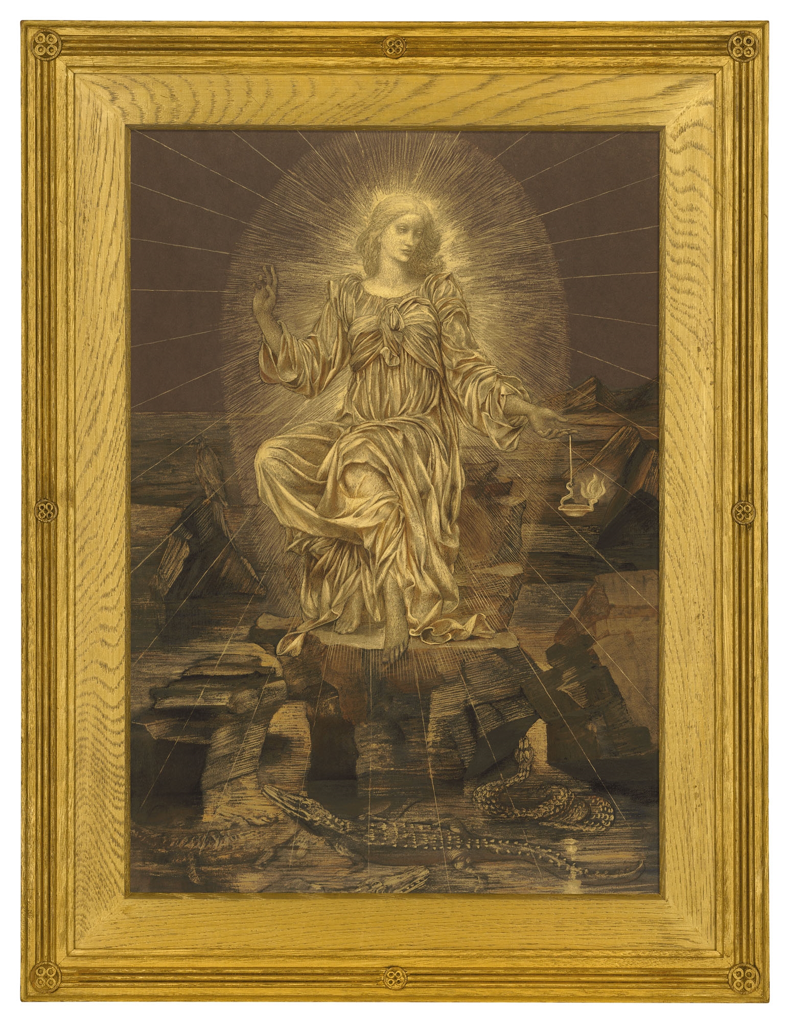 Evelyn de The light in the darkness and the darkness comprehended it not