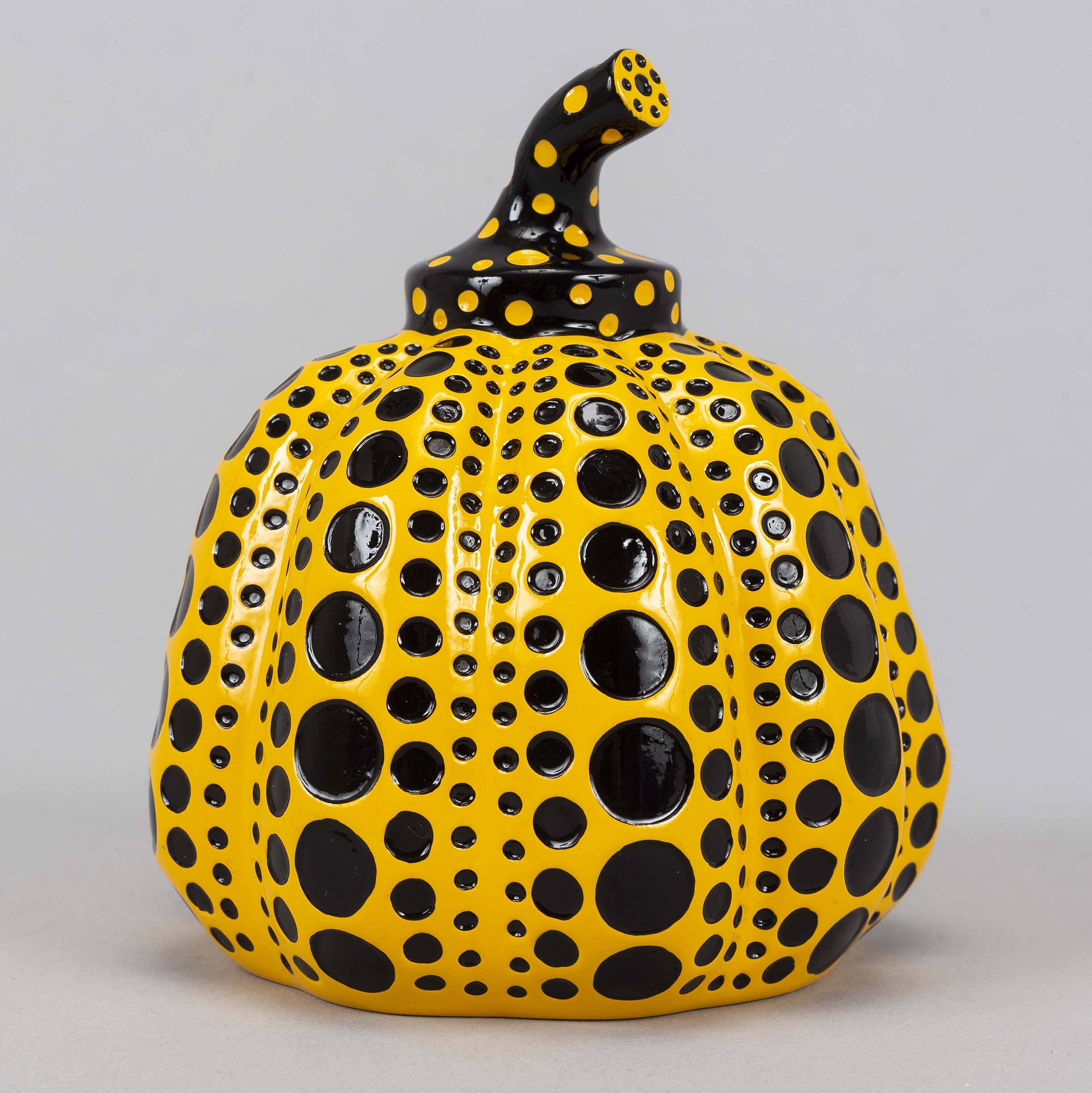 Artwork by Yayoi Kusama, Pumpkin, Made of Resin