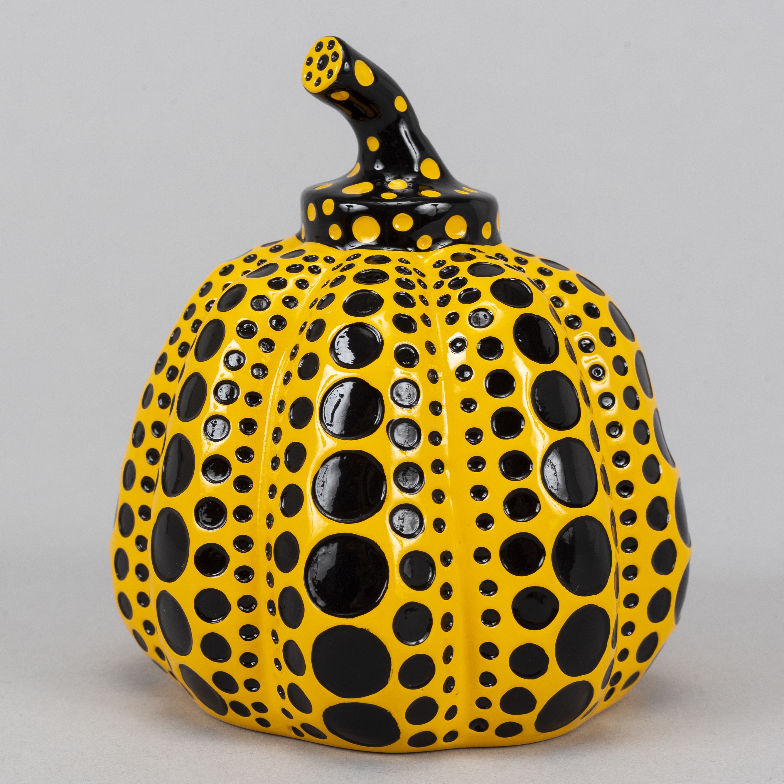 Artwork by Yayoi Kusama, Pumpkin, Made of Resin