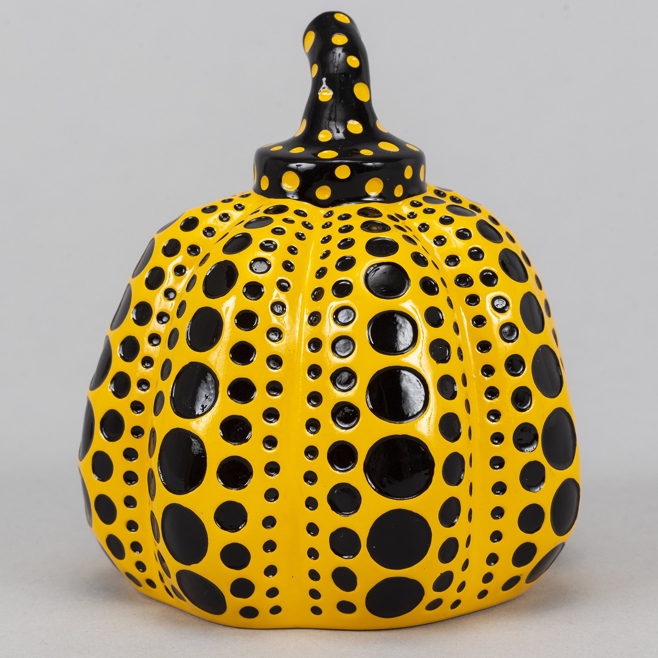 Artwork by Yayoi Kusama, Pumpkin, Made of Resin