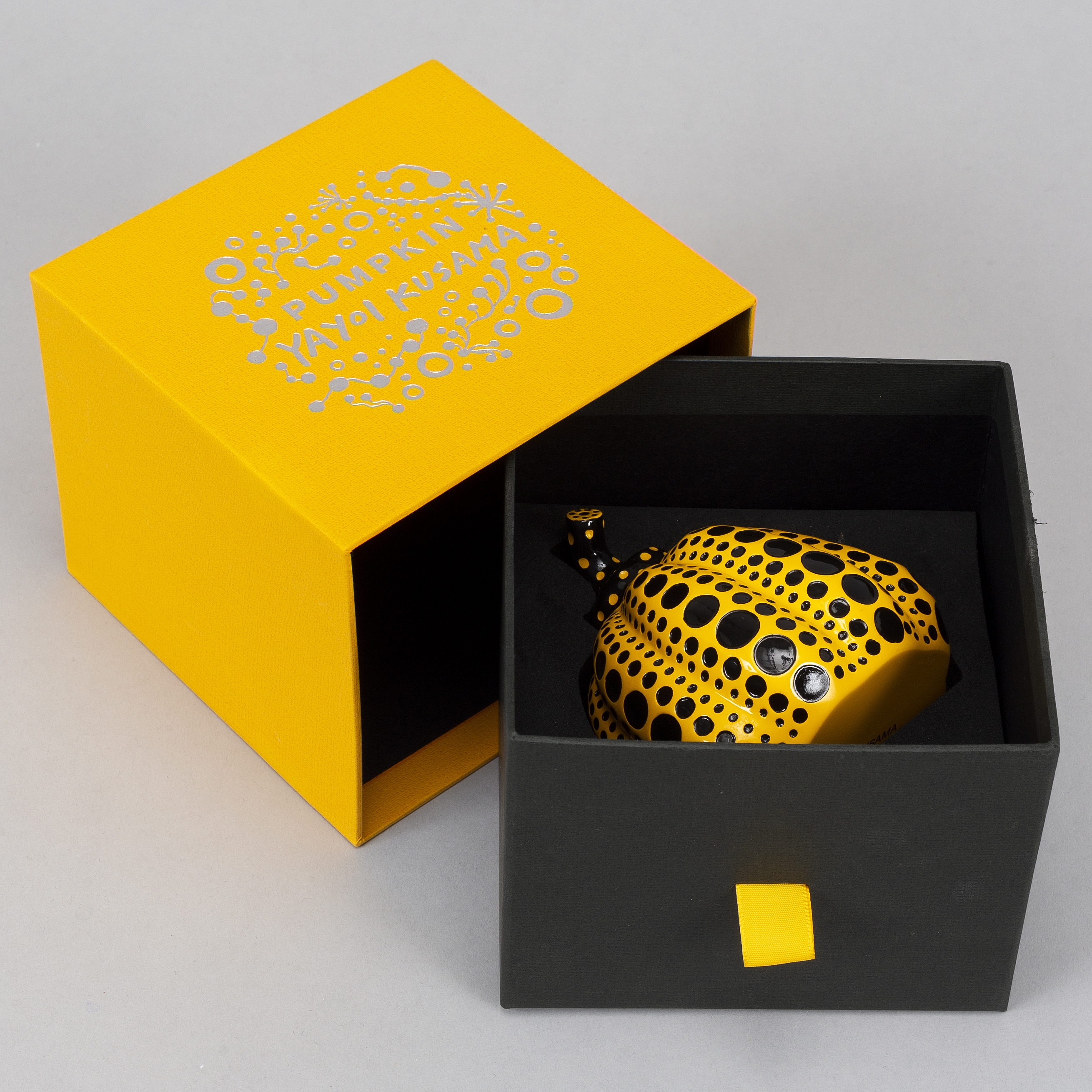 Artwork by Yayoi Kusama, Pumpkin, Made of Resin