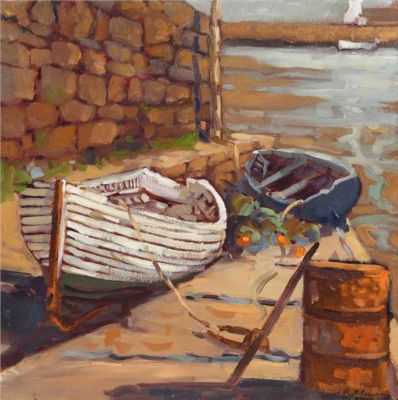 By the Coal Yard Wall, Balbriggan