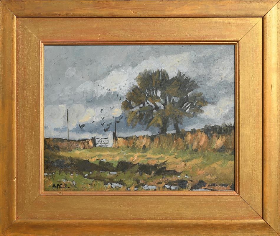 Artwork by Alex McKenna, Stormy Day, Achill, Made of oil on canvas
