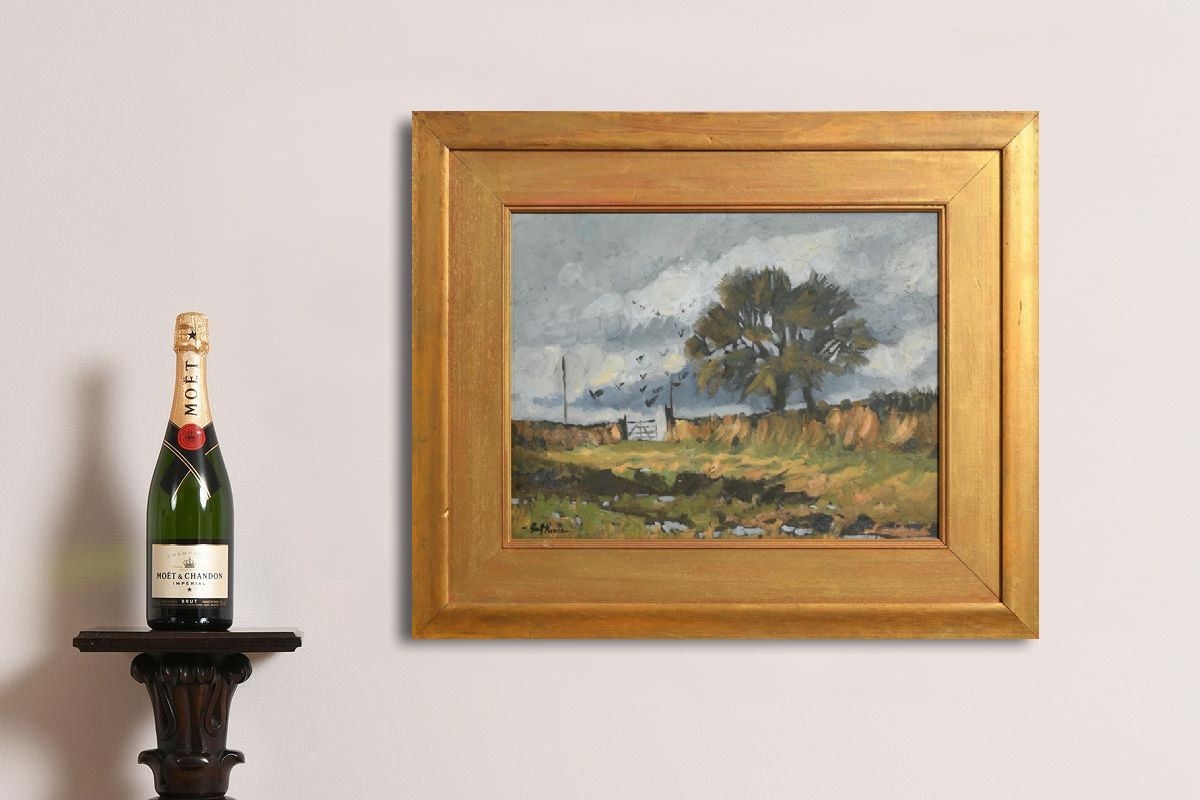 Artwork by Alex McKenna, Stormy Day, Achill, Made of oil on canvas