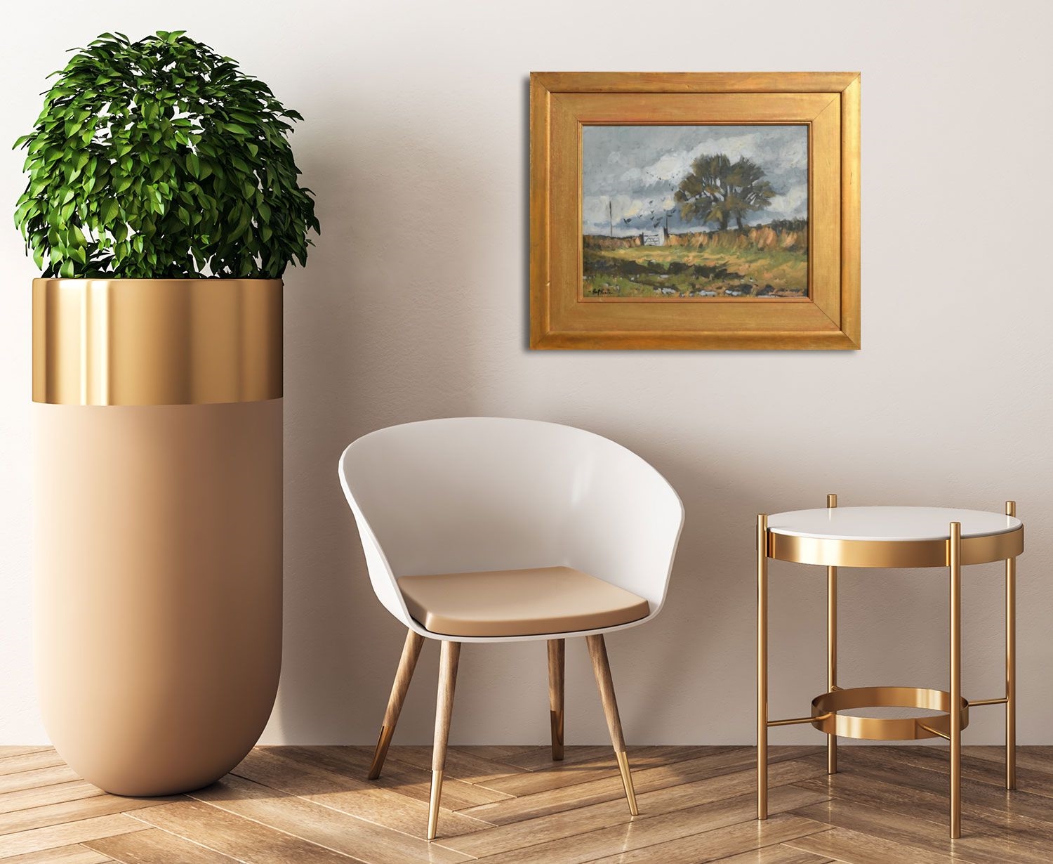 Artwork by Alex McKenna, Stormy Day, Achill, Made of oil on canvas