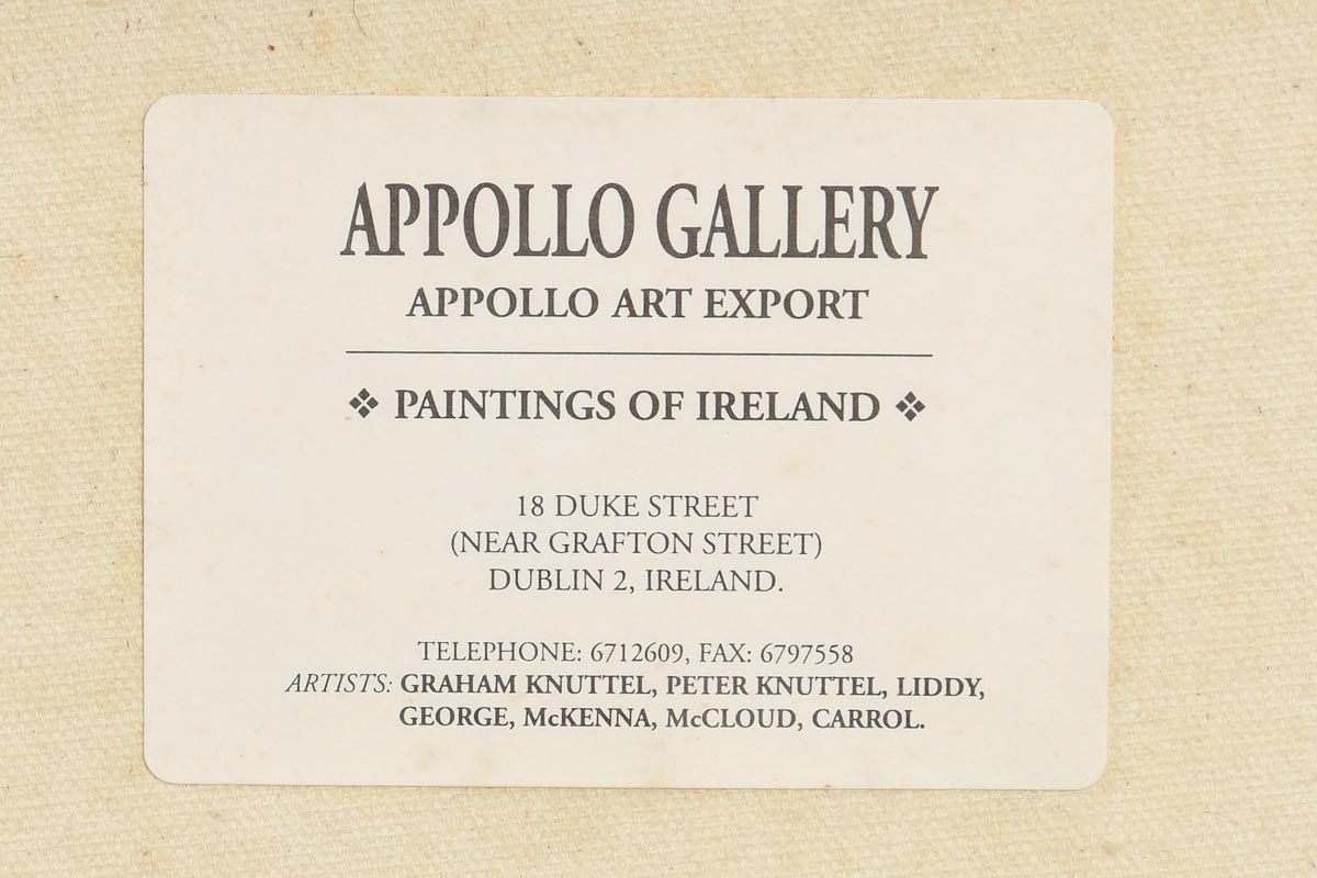 Artwork by Alex McKenna, Stormy Day, Achill, Made of oil on canvas