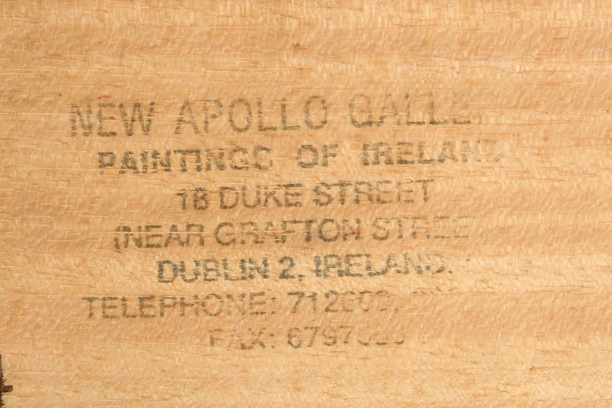 Artwork by Alex McKenna, Stormy Day, Achill, Made of oil on canvas