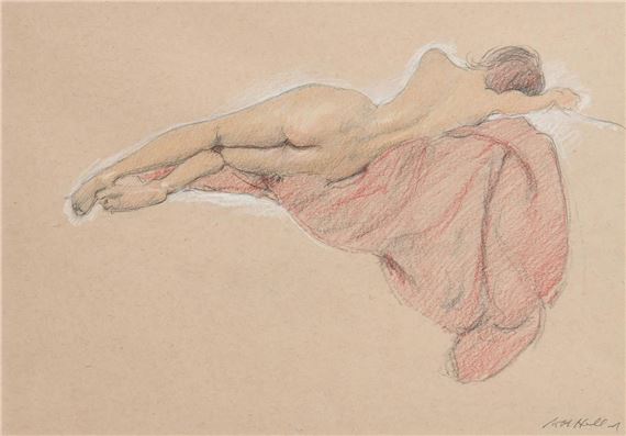Reclining Nude by Harry Holland