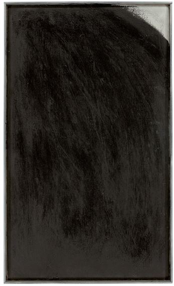 ”Runde Ecke” (Bald head) by Arnulf Rainer, 1960/64
