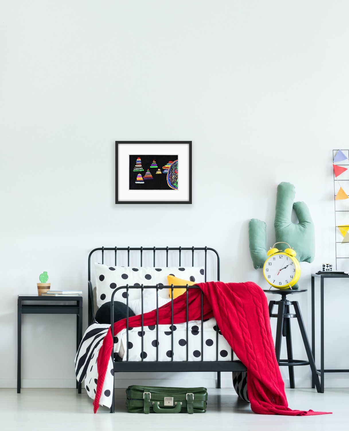 Artwork by Peter Ben, Untitled, Made of gouache on paper