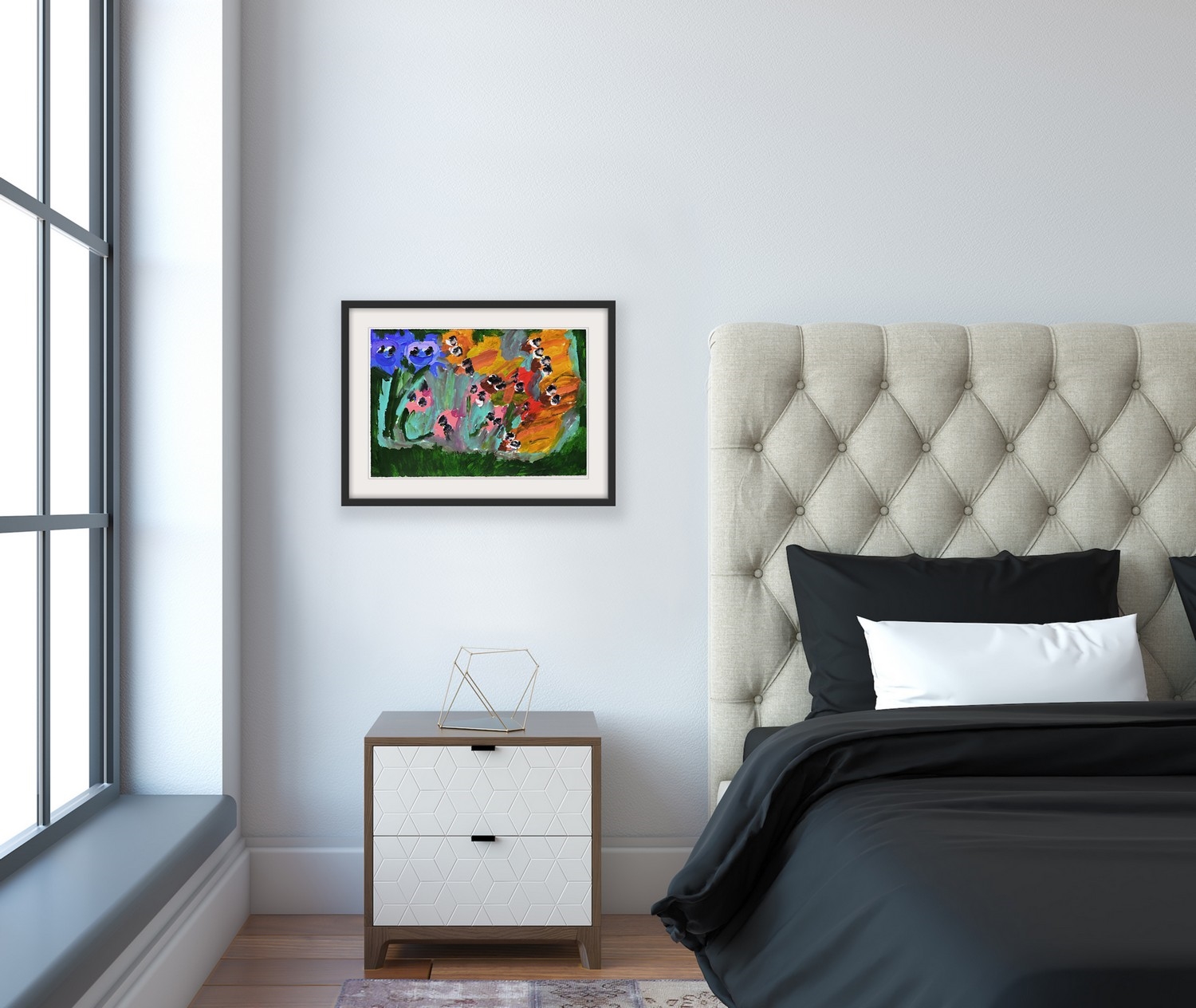 Artwork by Laura Sheehan, Untitled, Made of acrylic on paper