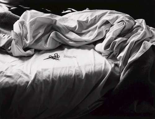 The Unmade Bed by Imogen Cunningham, 1957