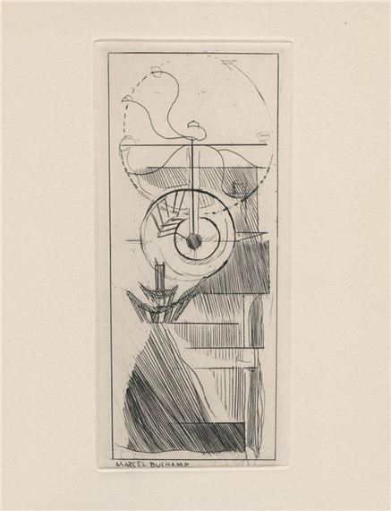 Coffe Mill by Marcel Duchamp, 1946