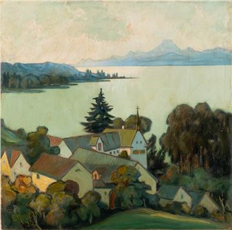 BODENSEELANDSCHAFT - Ernst Meurer