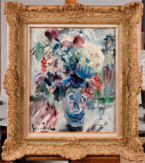 Paul Gen Large flower vase MutualArt