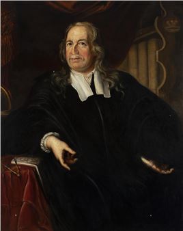 "Portrait of Dr. Olaus Rudbeck," - Eleanora Lindstrom Hennig