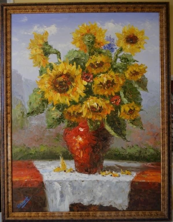 Fabulous original floral still life by Vincent van Gogh