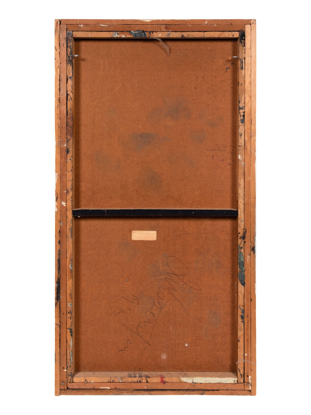 Artwork by Julius Wasserstein, Untitled, Made of oil on board