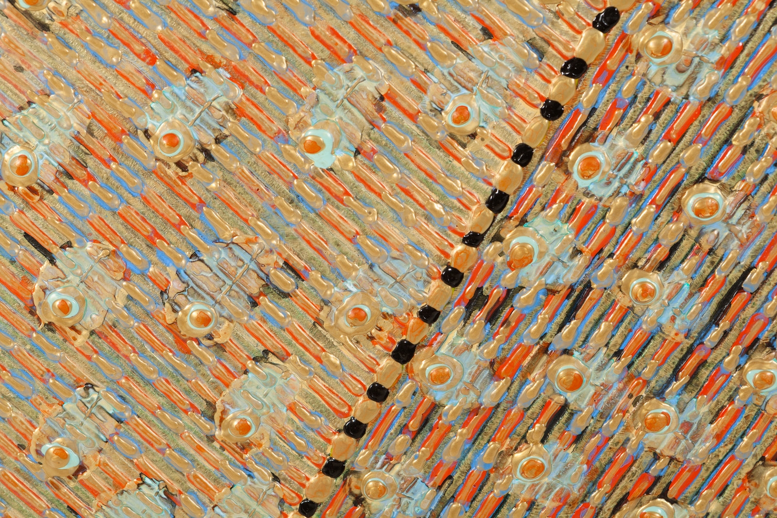 Artwork by Frank Faulkner, Architrave I, Made of acrylic on canvas