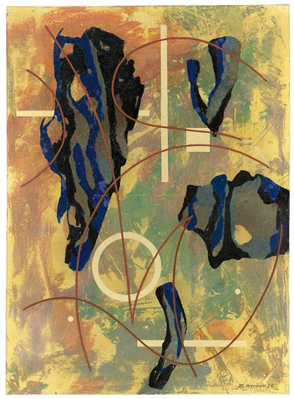 Urzeitlich by Theodor Werner, 1956