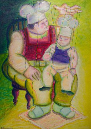 Ventríloco by Helenos Silva, 1992