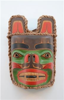 KUVIKI WITH BEAR MASK - Randy And Janice Stiglitz