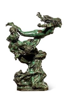 La Tempête et les Nuées (1896) The Storm and the Clouds - Raoul François Larche