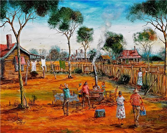 John Cobby | The Late Arrivals | MutualArt