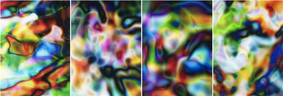 Thomas Ruff | Four Works: Substrate (2003) | MutualArt