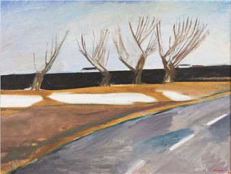 Among a country road - János Szurcsik