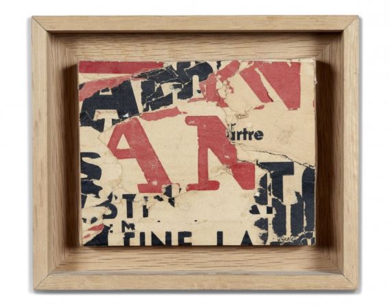 Métro Arts-et-Métiers by Jacques Villeglé, 1992