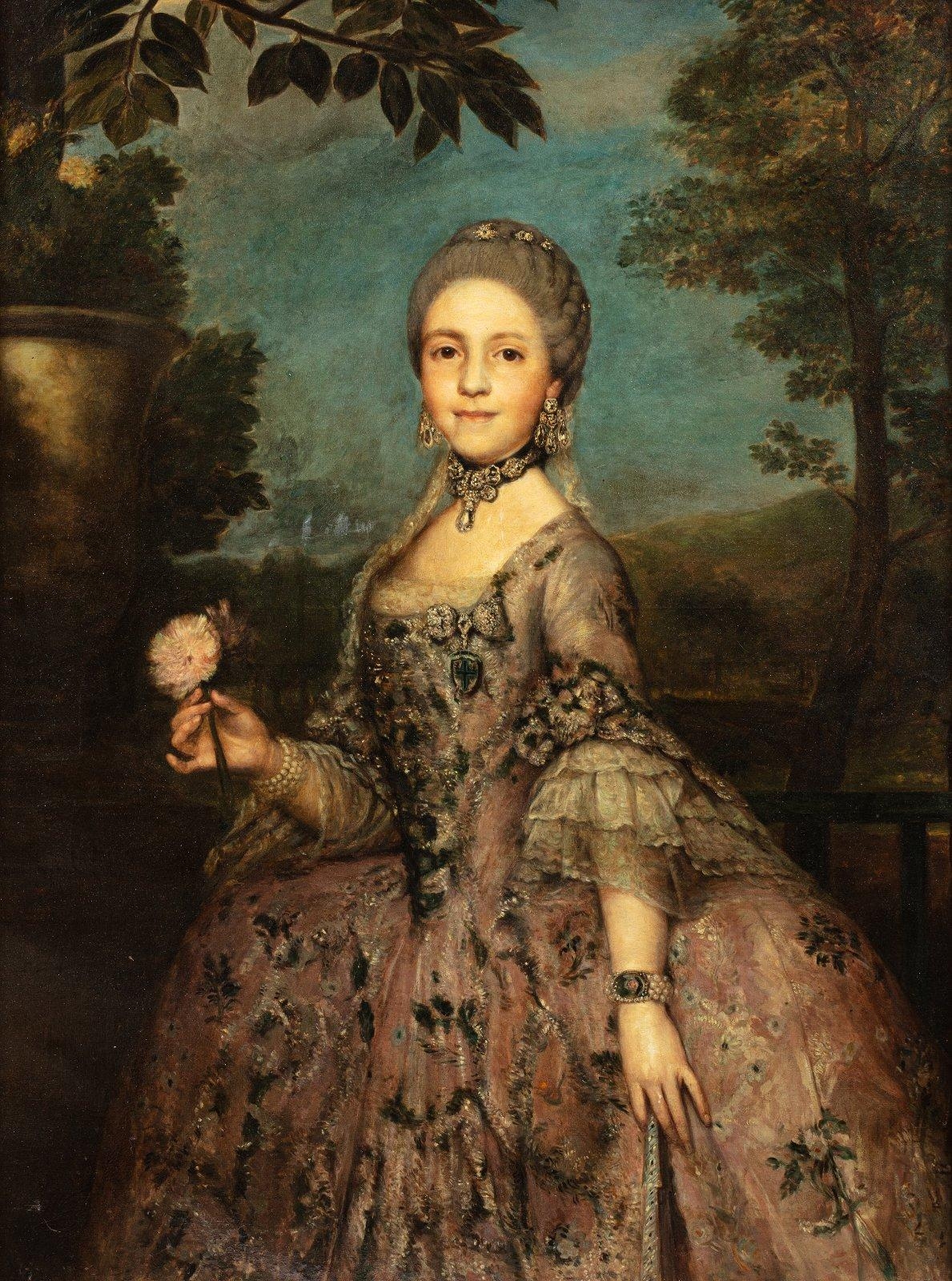 Anton Raphael Mengs Portrait de MarieLouise de Bourbon, princesse
