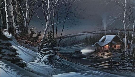 Evening with Friends by Terry Redlin