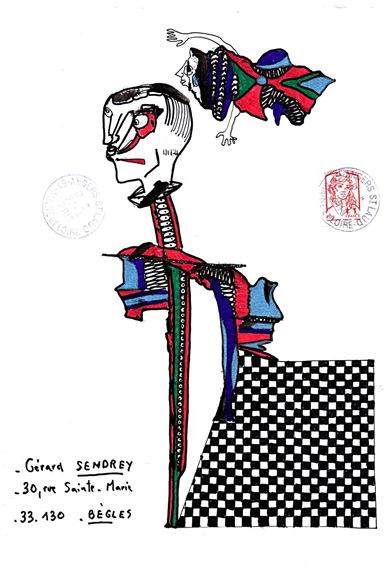 Arneodo Alain Untitled 19 771 Enveloppe Mail Art Mutualart