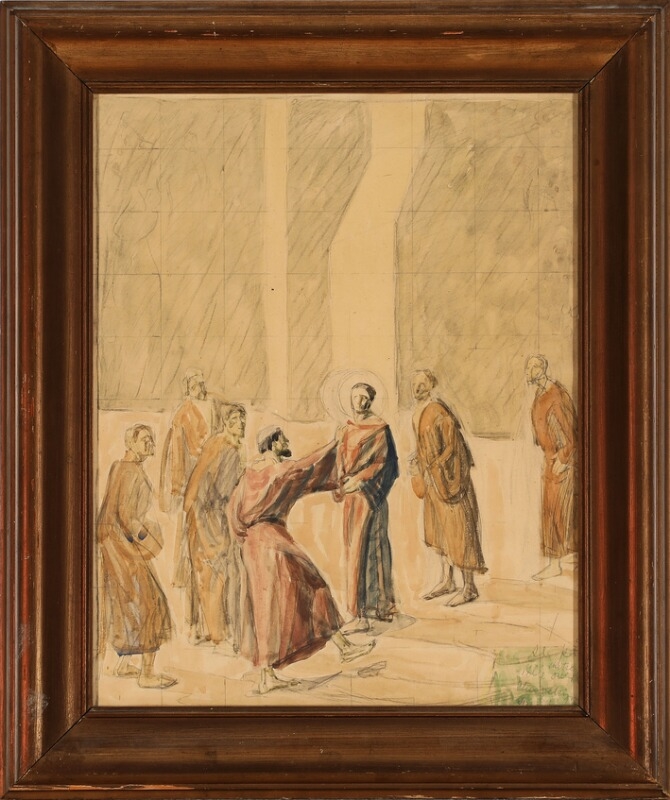 niels-larsen-stevns-du-er-kristus-1916-mutualart