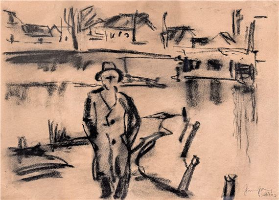 Imre Károly Simay | Walking figure (23) | MutualArt
