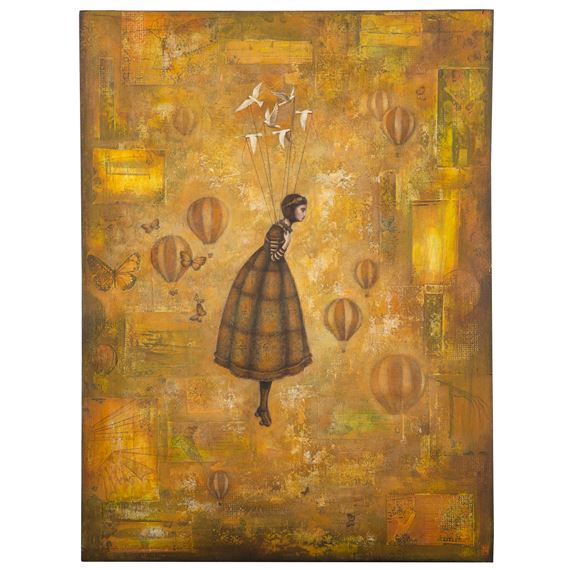 "She Dreams of Flight Patterns" by Duy Huynh, 2009