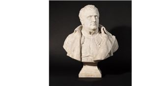 Bust representing a portrait of &quot;Napoleon - Jean Baptiste Claude Eugène Guillaume