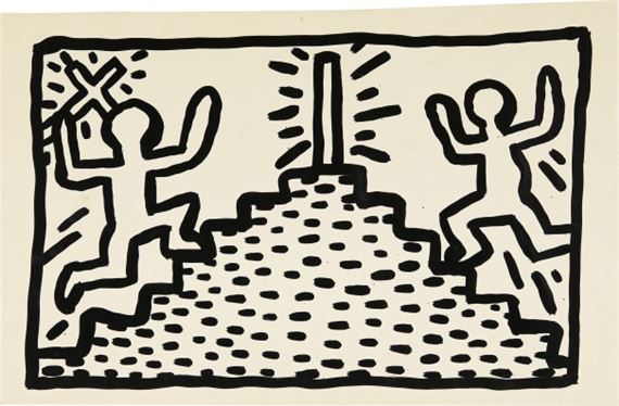 Keith Haring | Untitled (1982) | MutualArt