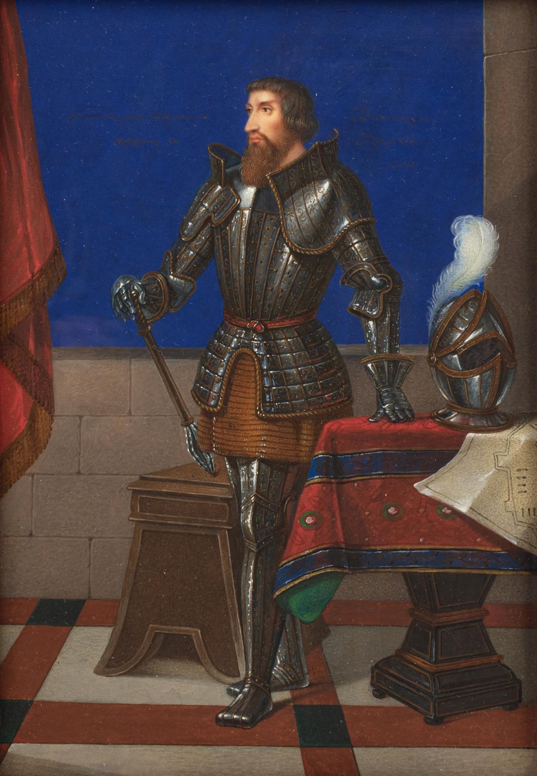 French School, 19th Century Portrait de Jean II Le Meingre dit