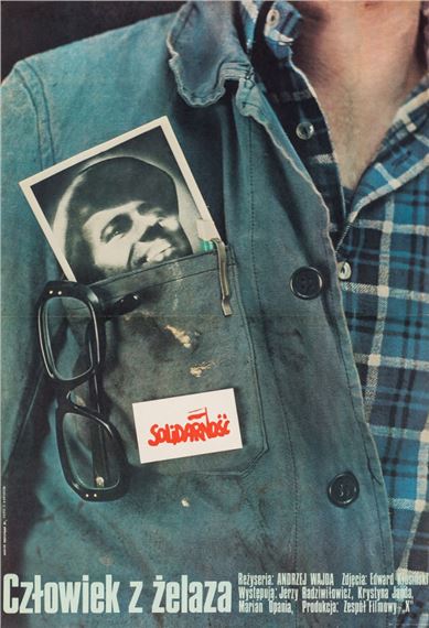 Człowiek z żelaza by Marcin Mroszczak, 1981
