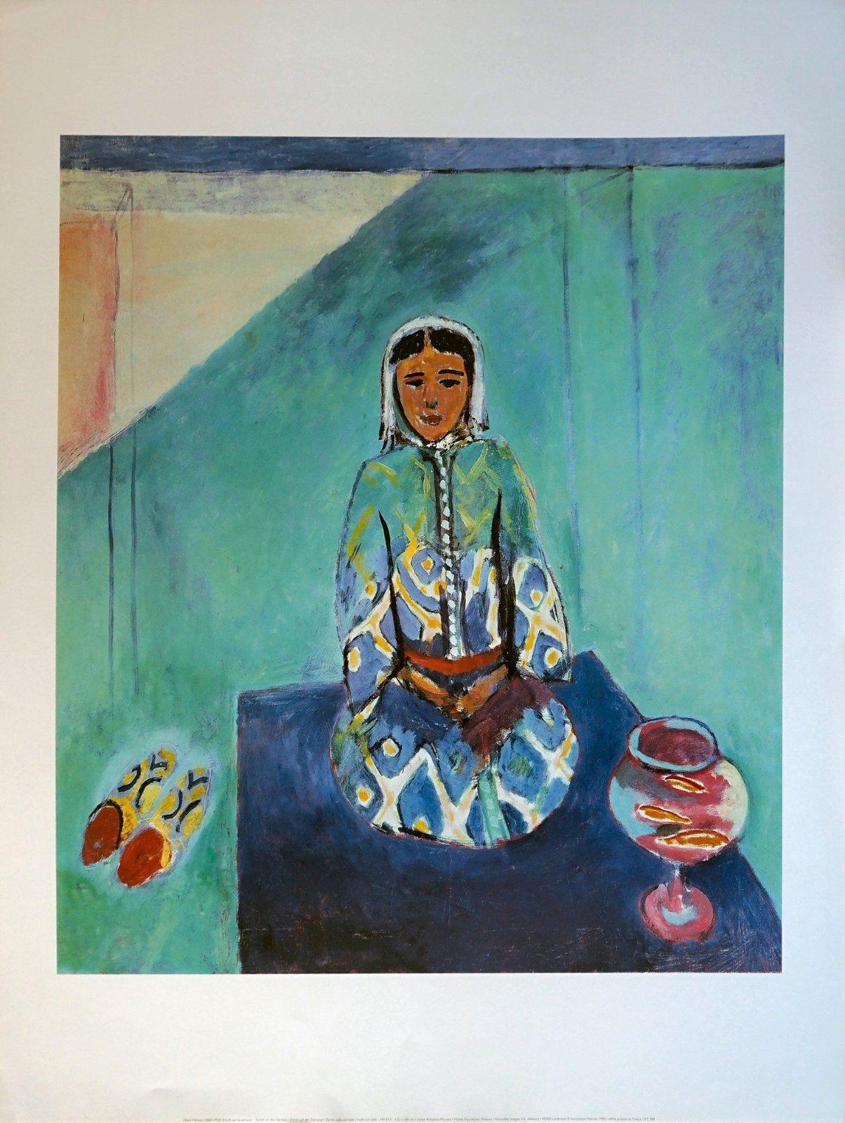 Zohra sur la terrasse, 1912-13 by Henri Matisse, 1978