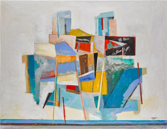 Untitled by Chucrallah Fattouh, dated 2017