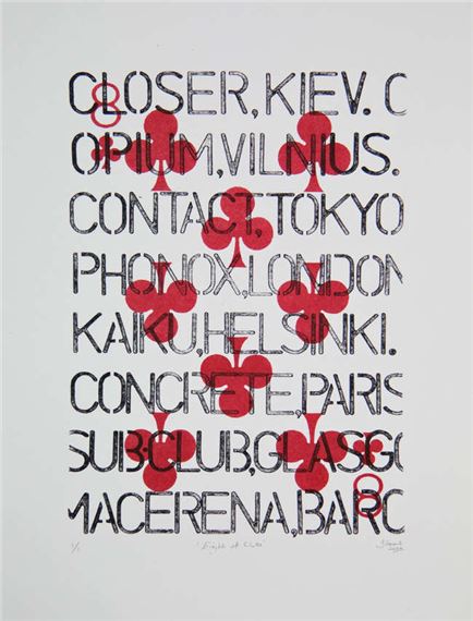 8 of Clubs by John Howard, 2020