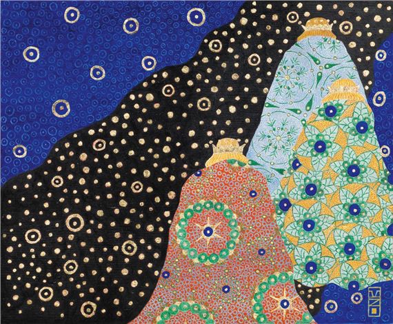 I RE MAGI by Vittorio Zecchin, 1920 CA.