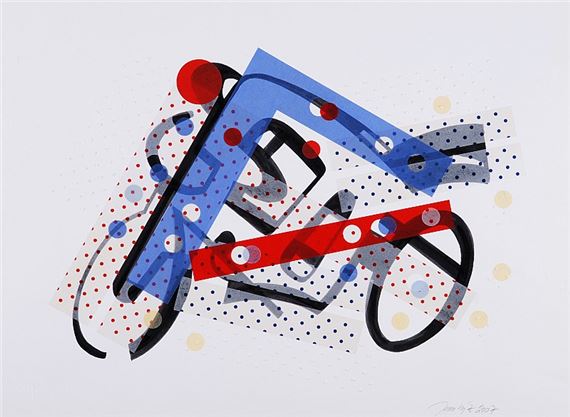 Cyklista by Jan Rýz, 2007