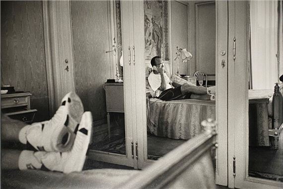 Keith Haring, Ritz, Paris by Benoit Gysembergh, 1989